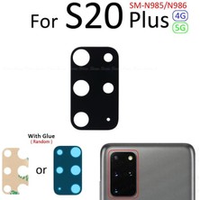 Samsung Galaxy S20 Plus Arka Kamera Camı Lens Yapışkanlı