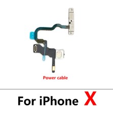 iPhone x On Off Power Flash Üst Mikrofon Filmi Flex
