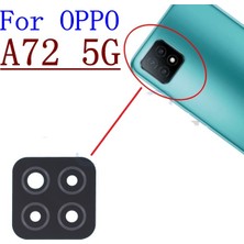 Oppo A72 Arka Kamera Camı Lens Yapışkanlı