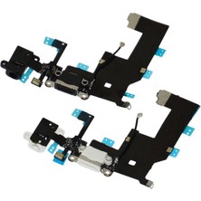 iPhone 5s Full Şarj Kulaklık Soketi (Siyah)