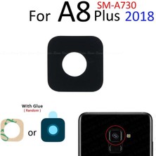 Samsung Galaxy A730 Arka Kamera Camı Lens Yapışkanlı