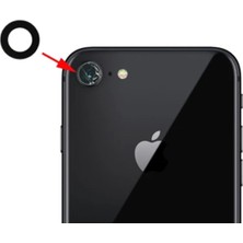 iPhone 8 Arka Kamera Camı Lens Yapışkanlı