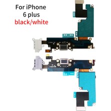 iPhone 6 Plus Full Şarj Kulaklık Soketi (Siyah)