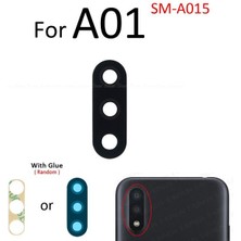 Samsung Galaxy A01 Arka Kamera Camı Lens Yapışkanlı