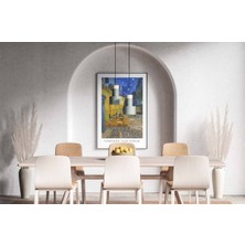 Kof Design Kafe Terasta Gece Tablosu - Vincent Van Gogh Tablo Posterleri - Café Terrace At Night