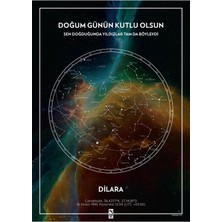 Orion Bulutsusu Kişiye Özel Gökyüzü Haritası