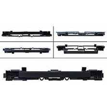 Oto Yedekcim Opel Astra H Tavan Çıta Oluk Kapağı 4'lü Takım Siyah Yüksek Kaliteli Plastik