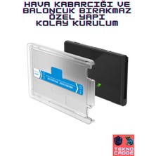 Beboncool ITNS-1195 Kolay Uygulama Aparatlı Nintendo Switch OLED Cam Ekran Koruyucu 2 Adet