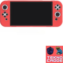 Beboncool TNS-1135 Nintendo Uyumlu OLED El Destekli Grip Tasarım Koruyucu Silikon Kılıf