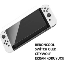 Beboncool Nintendo Switch Uyumlu OLED Poliüretan Film Ekran Koruyucu