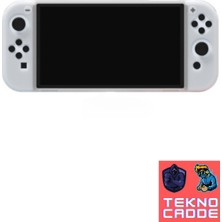 Beboncool TNS-1135 Nintendo Switch OLED El Destekli Grip Tasarım Koruyucu Silikon Kılıf