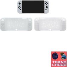 Beboncool TNS-1135 Nintendo Switch OLED El Destekli Grip Tasarım Koruyucu Silikon Kılıf