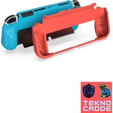 Beboncool TNS-1142 El Destekli Grip Tasarım Nintendo Switch OLED Koruyucu Kılıf