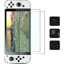 Beboncool Nintendo Switch OLED Ekran Koruyucu 9h Nano Temperli Cam