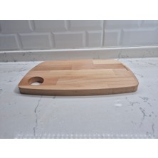 Long Way Ahşap Kesme Tahtası  Ahşap Sunumluk Kayın Ağacı (18MM Kalınlık)