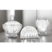 Kopfkino Baby 3lü Şekerlik Peçetelik Kase Seti - Cam