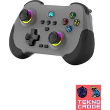 Beboncool Z01 Pc/ıos/ps4/ps3/switch/androıd Telefon Tablet Titreşimli Rgb Bluetooth Joystick Gamepad