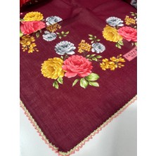 Eripek Oyalı Pamuk Yazma - 90 x 90