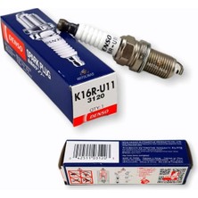 Denso K16RU11 Ateşleme Bujisi 4 Adet  (Bazı Nıssan-Toyota-Dodge-Chrysler Modelleriyle Uyumludur)