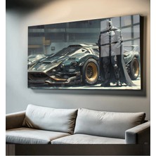 Marsilyan Süper Kahramanlar Yapay Zeka Destekli, 3D Dekoratif Baskı Yatay Cam Tablo 80