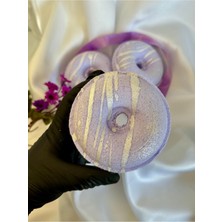 Star Bath Bomb Xxl 3 Adet Lavender Donut Köpüren Banyo Topu, Küvet Topu , Jakuzi Köpüğü