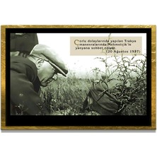 Marsilyan Yapay Zeka ile Yenilenmiş Atatürk Fotoğrafları Siyah Beyaz Cam Tablo, 3D Dekoratif Baskı 584