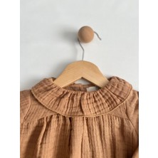 Babykar Romper Tulum 4 Katlı Müslin