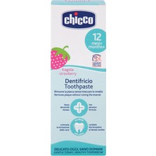 Chicco Diş Macunu 12M+ Çilekli 50 ml