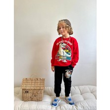 Dinozor Baskılı Eşofman Takımı