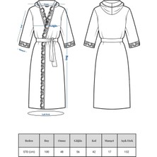 Blanco Güpürlü Dantelli Kadın Bornoz Seti | 6 Parça | Bornoz Takımı | Beyaz | %100 Pamuk | Çeyiz Set