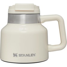 Stanley Adventure Tough-To-Tip Admiral's Mug | 20 Oz (0,59 Litre) Amiral Krem Renkli Kupa