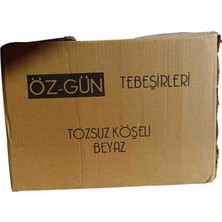 Öz-Gün Tebeşir 1 Koli 18 Kutu 100LÜ Köşeli Tebeşir