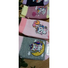 Bebek Meselesi Dora Desen Kız Bebe Kaydırmaz Taban Patik Çorap