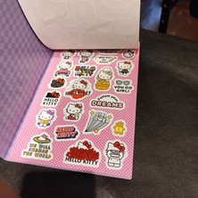 bundleisland Sanrio Kuromi Hello Kitty Sticker Albümü 16 Sayfa