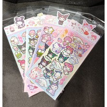 4 Lü Kuromi Sticker Seti