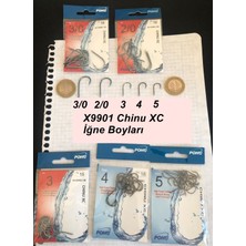 Pazarella Chinu 3/0 Numara 10'lu Paket M-X 9901 Sb Çapraz Olta Iğnesi