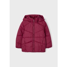 Kız Çocuk Şişme Mont - Bordo