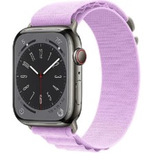FirstModel Apple Watch Alpine Bant Kordon ( Seri 10 / 11 - 46 mm Uyumlu) Lila