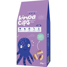 2 Paket 20 Gr. Sade Kinoa Cips For Kids Sevimli Dinozor ve Bebek Ahtapot