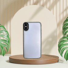 Pazarella iPhone x Yanları Renkli Silikon Parlak Arka Yüzeyli Tlp Tiger Hibrit Kapak