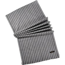 Mısırlı Eşarp Erkek Yün Çizgili Kaşkol ( Atkı )