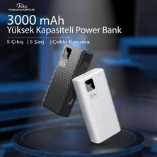 Konfulon A26Q Powerbank 30.000 Mah Pd 20W Hızlı Şarj - Siyah 13