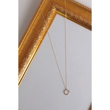 Çelikoğlu Kuyumculuk 8 Ayar Altın Ay Yıldız Kolye 1,40 gr