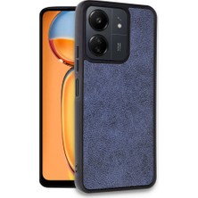 Novatis Xiaomi Poco C65 Uyumlu Kılıf Deri 3D Kamera Korumalı Tpu Ince Elden Kaymaz Lüx Kapak