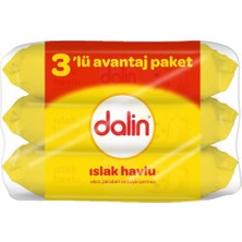 Dalin Islak Havlu 56 Yaprak 3 Adet