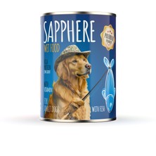 Sapphere Balıklı Yetişkin Köpek Maması Konserve 400 gr