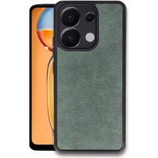 Novatis Xiaomi Redmi Note 13 Pro 5g Uyumlu Kılıf Deri 3D Kamera Korumalı Tpu Ince Elden Kaymaz Lüx Kapak