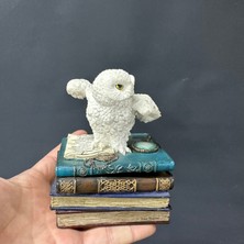 Ares Altes Mini Mücevher Kutusu Beyaz Baykuş