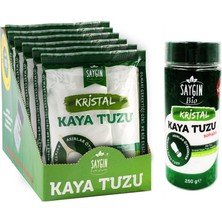 Saygın Kristal Kaya Tuzu 6 x 500 gr + Kristal Kaya Tuzu Tuzluklu 250 gr
