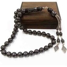 İnan Tesbih Kuka Küre Kesim Gümüş Işleme ve Gümüş Püsküllü Tesbih